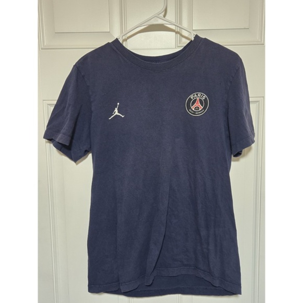 MESSI Nike Air Jordan PSG Paris Saint Germain F.C. Soccer T-Shirt Mens Sz Small
